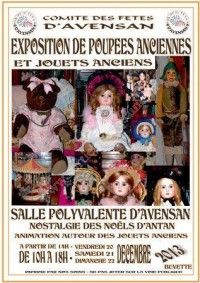 Exposition de Poupées Anciennes et Jouets Anciens