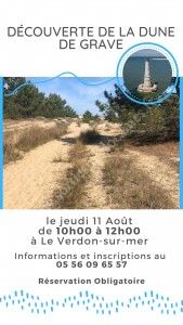 Découverte de la Dune de Grave