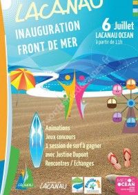 Inauguration du Front de Mer de Lacanau