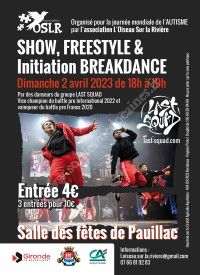 Show, freestyle et initiation BREAKDANCE