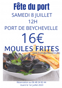 Fête du Port (Moules/Frites)