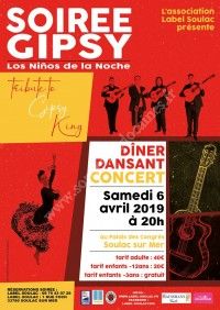 Soirée dansante & concert Gipsy