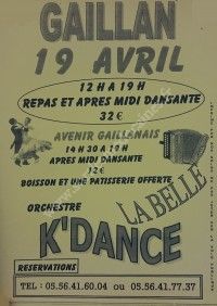 Repas et Après-Midi Dansante