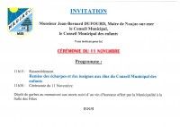 Cérémonie du 11 Novembre 2015