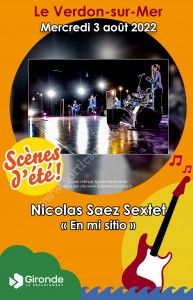 Concert : Nicolas Saez Sextet En mi sitio