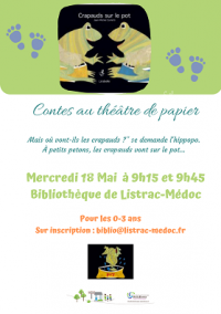 Kamishibaï Crapauds sur le pot