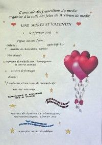 Soirée St Valentin