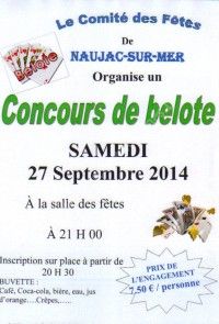 Concours de belote