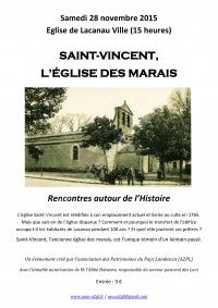 Saint-Vincent, l'église des Marais