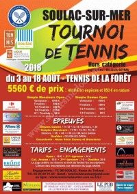 Tournoi de Tennis 2018