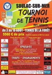 Tournoi de Tennis 2018