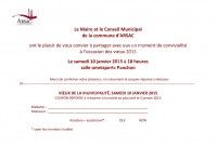 Voeux de la municipalité