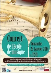 Concert de l'Ecole de Musique Jean Roger Ducasse