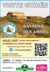 Visite guidée : La Batterie des Arros