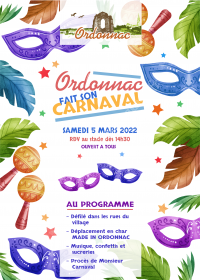 Ordonnac fait son Carnaval