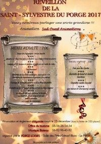 Réveillon de la Saint-Sylvestre 2017