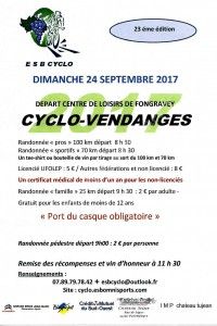 Cyclo-Vendanges 2017