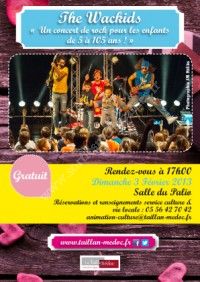 The Wackids en concert