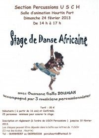 Stage Danse Africaine