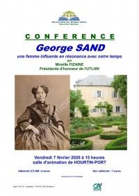 Conférence sur Georges Sand