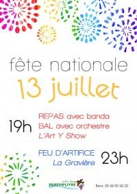 Fête Nationale 2015
