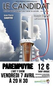 Théâtre : Le Candidat