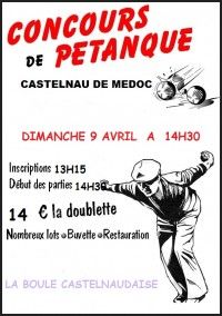 Concours de pétanque