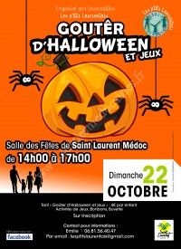 Gouter d'Halloween et Jeux