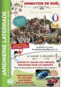 Marché de Noël à la jardinerie Laterrade