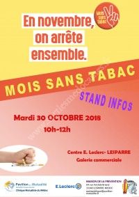 Stand mois sans tabac