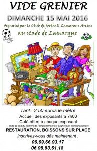 Vide Grenier du Football Lamarque Arcins