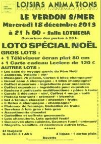 Loto spécial Noël