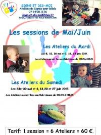 Ateliers du samedi de Signes pour Bébés