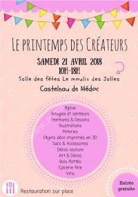 Le Printemps des Créateurs 2018