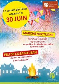 Marché Nocturne & Feu de la Saint-Jean