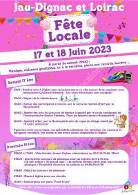 La fête Locale de Jau Dignac et Loirac