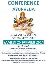 Conférence sur l'Ayurveda