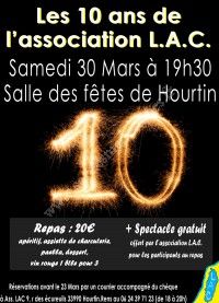 Les 10ans de l'Association L.A.C.