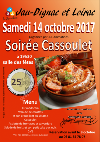 Soirée Cassoulet