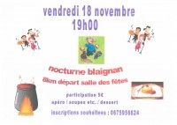 MARCHE NOCTURNE BLAIGNAN
