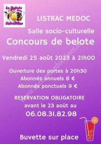 Concours de Belote