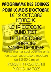 SOIREE KARAOKE ET DEGUISEE