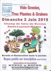 vide grenier et troc plantes et graines