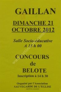 Concours de Belote