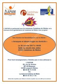 Réunion de Sensibilisation Arnaques et démarchages au domicile