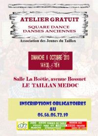 ATELIER GRATUIT DANSES ANCIENNES & SQUARE DANCE