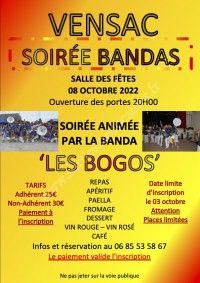 Soirée Bandas