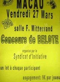 Concours de belote