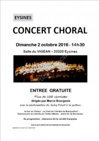 CONCERT CHORAL