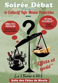 Soirée Débat Pesticides, quels effets et quel goût?